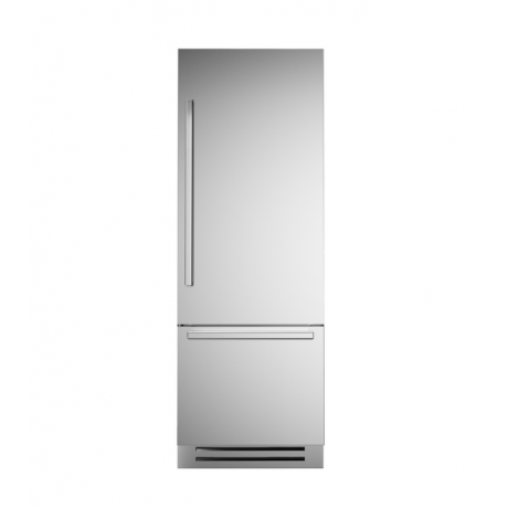 BERTAZZONI REF755BBRXTT/24PRO Εντοιχιζόμενος Ψυγειοκαταψύκτης LUXURY SLOT-IN 75cm Inox
